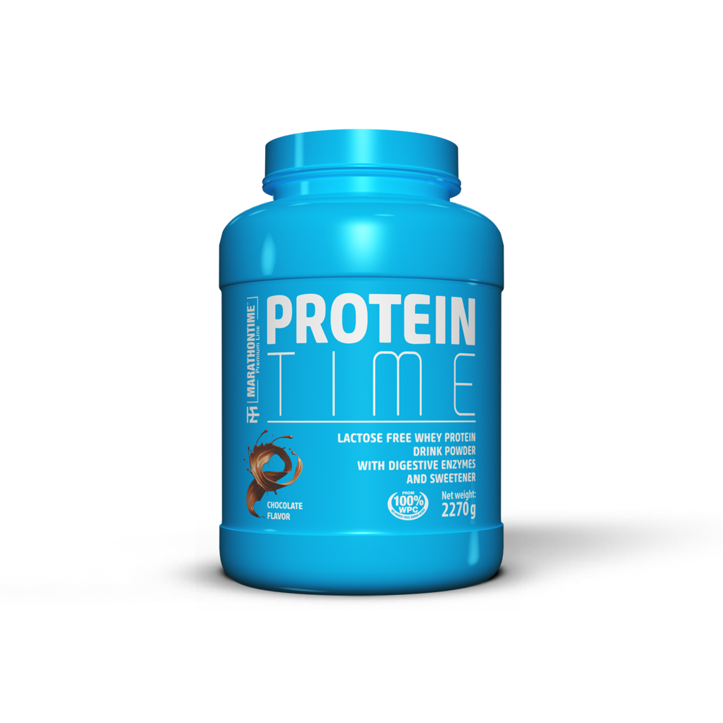 Protein Time Laktózmentes fehérje Csokoládé íz 2270g
