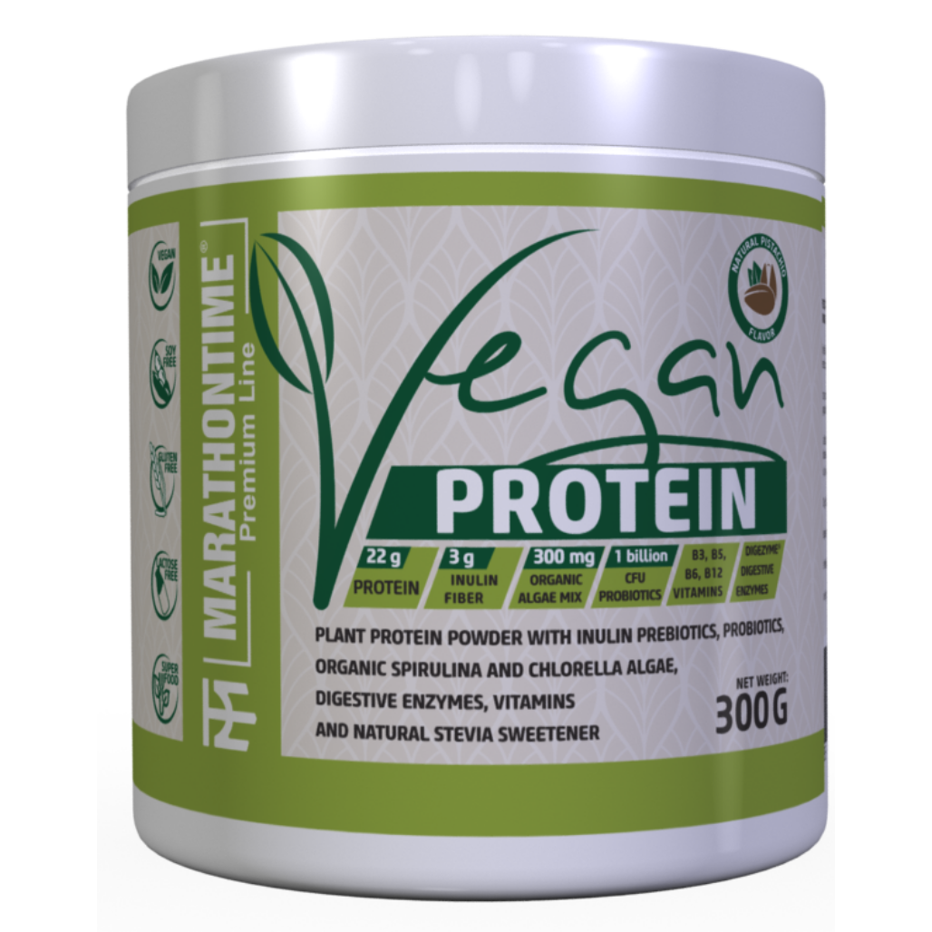 Prémium Vegán Protein fehérje Pisztáciás íz 300g