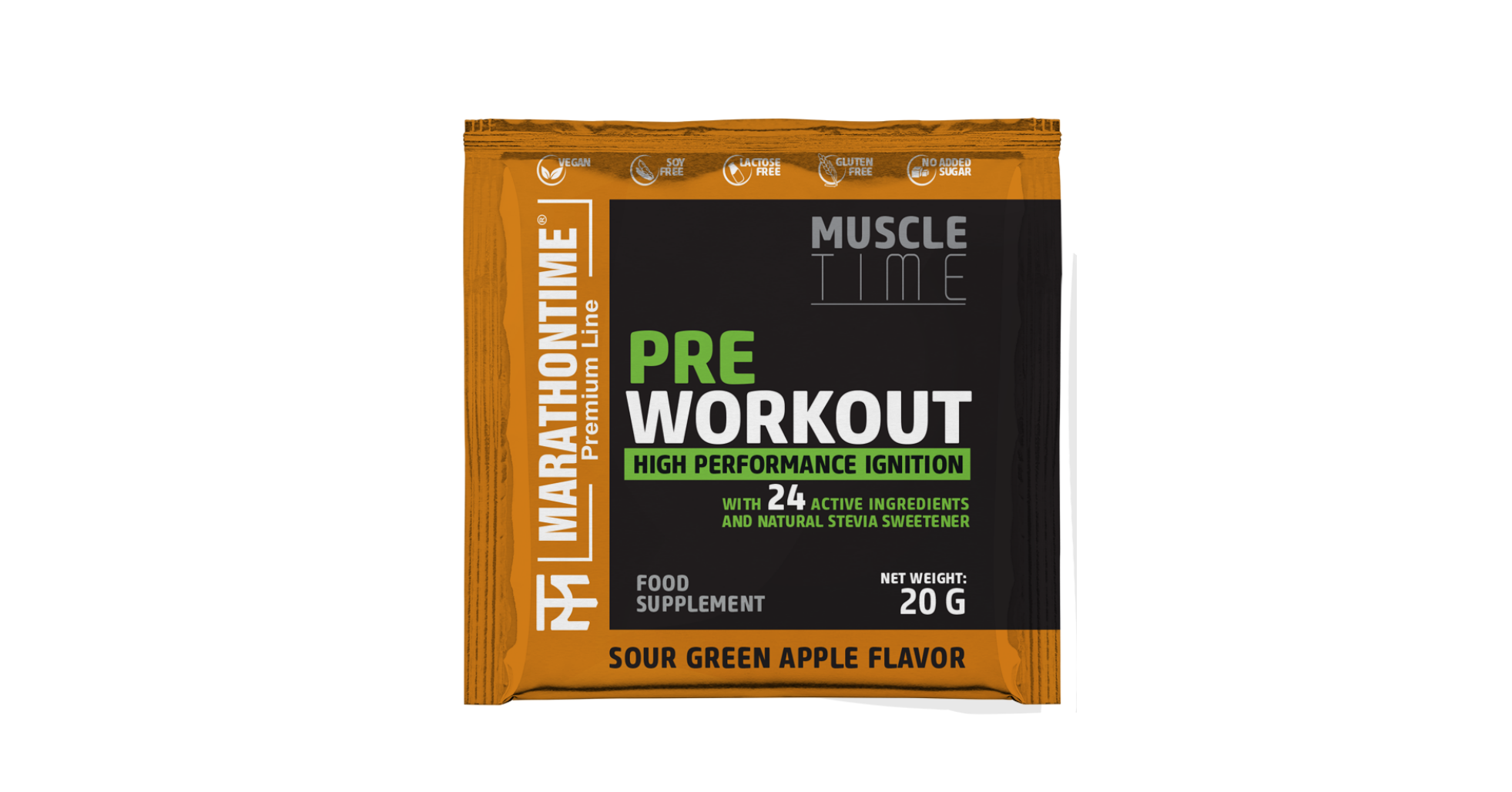 Pre workout pre workout energizer 20g marathontime official web store