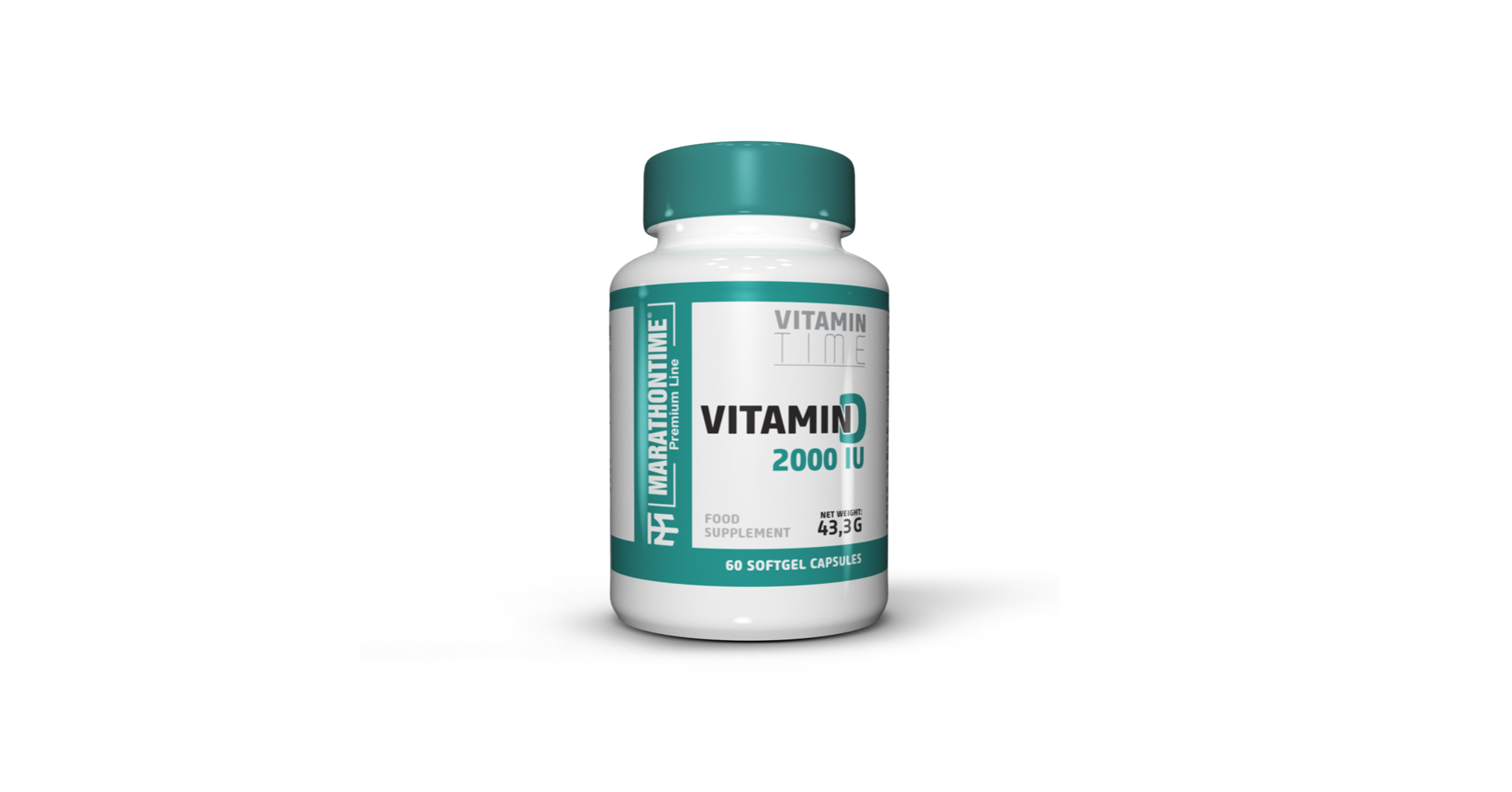 Vitamin d 2000ne with added calcium marathontime official web store