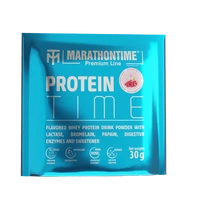 Protein Time Enriched protein with lactase enzyme Raspberry Mania flavor 30g