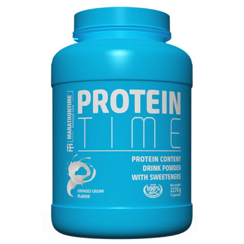 Protein Time 2270 g cookies cream íz  új sport ital Marathontime prémium minőség világszínvonal