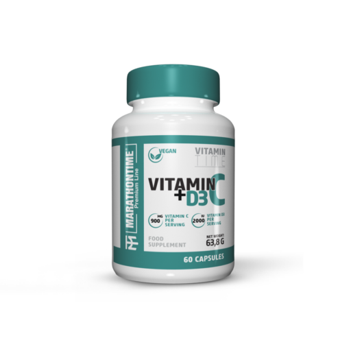 MT VitaminC+ D3 VEGAN 60caps EU