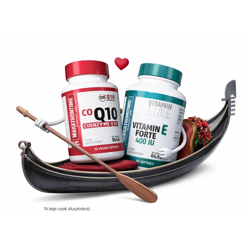 Q10 koenzim // E-vitamin