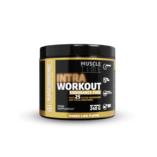 Intra Workout koffeinmentes energizáló Steviával és 25 értékes összetevővel, 3 ízben, 2 kiszerelésben