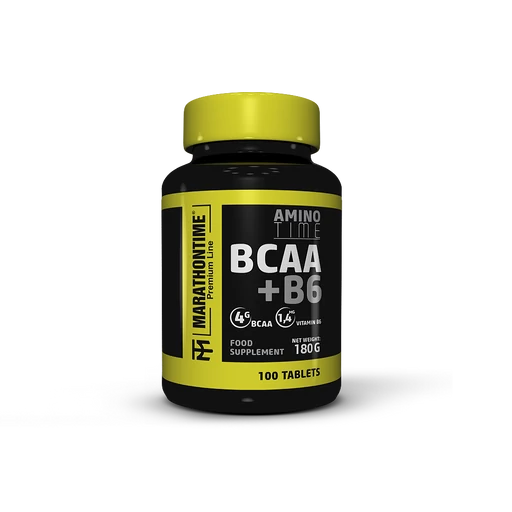 BCAA  étrend-kiegészítő Marathontime 100db tabletta plusz B6