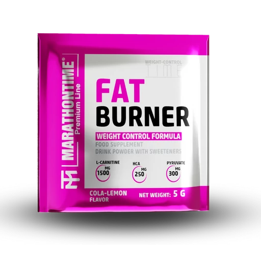 FatBurner komplex italpor L-karnitinnal, HCA-val, Pyruvattal és vitaminokkal és Steviával - 5g - Kóla Citrom