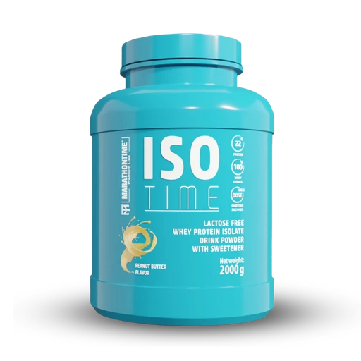 Iso Time Peanut cream protein isolate Enriched with lactase enzyme 2000g