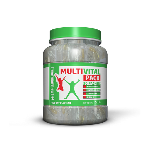 Multivital Pack - Complex vitamin and mineral package (4 capsules/tablets) - 30 servings