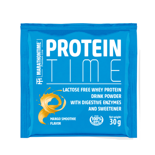 Protein Time Enriched protein with lactase enzyme Mango flavor 30g
