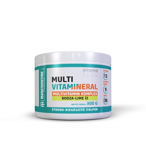 Multivitamin italpor 13 vitaminnal ,10 ásványi anyaggal, Steviával - Bodza-Lime