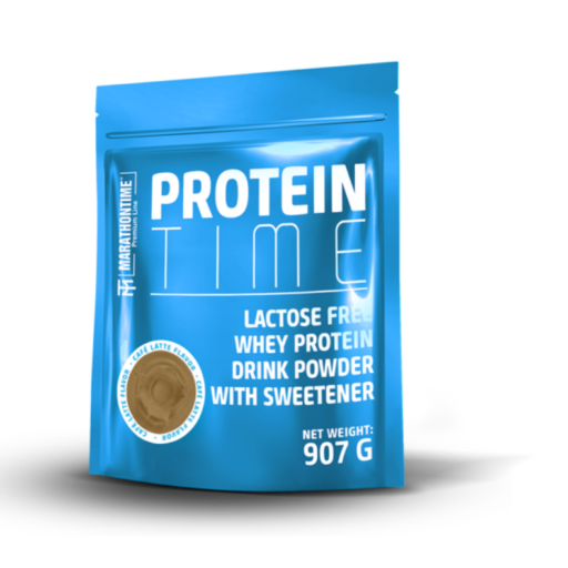 Protein Time protein enriched with lactase enzyme Caffé Latte flavor 907g