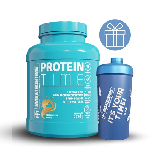 Protein Time Laktázenzimmel Dúsított fehérje Mogyoróvaj íz 2270g