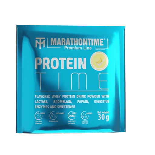 MT Protein Time 30g Sachet Banana Yogurt LACTOSE FREE HU