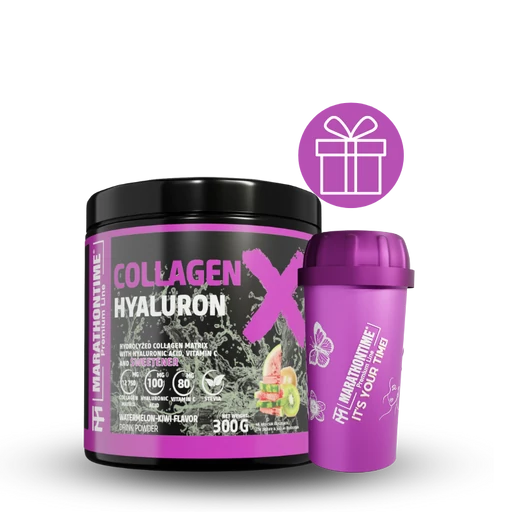 Collagen X - Hidrolizált kollagén por Steviával édesítve, 2 ízben