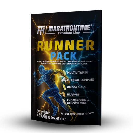 Runner Pack- 30 sachets Complex vitamin package for runners in Doypack