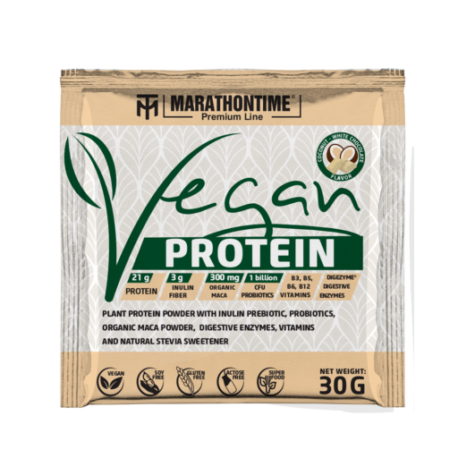 Prémium Vegán Protein - Fehércsoki-kókusz 30g
