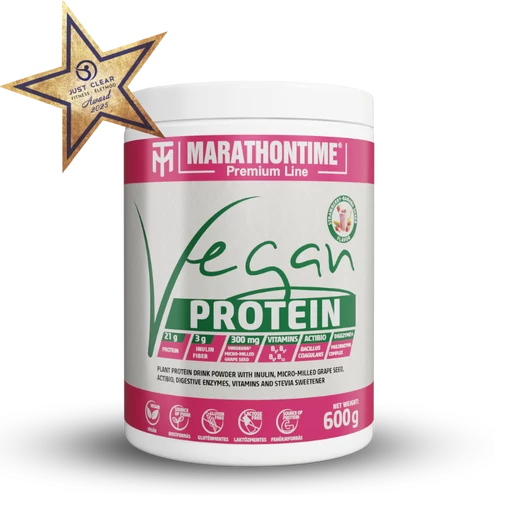 Prémium Vegán Protein - Eper - Banán 600g