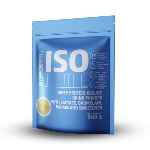 Iso Time Mogyorókrém fehérjeizolátum Laktázenzimmel Dúsítva 900g