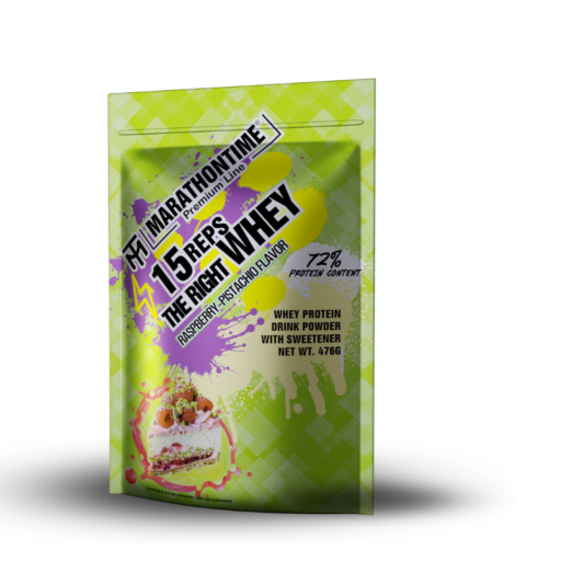 15 REPS THE RIGHT WHEY protein concentrate, in 5 flavors, 3 sizes - with FREE neon shaker