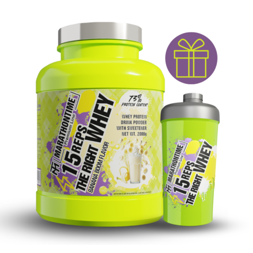 MT Protein 15 reps the right Whey 2000g Banana Boom EU
