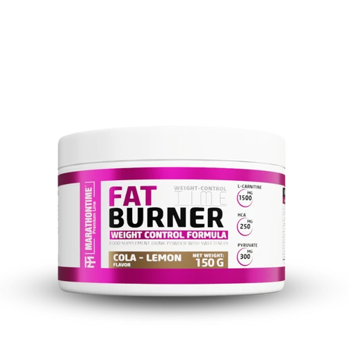 FatBurner komplex italpor L-karnitinnal, HCA-val, Pyruvattal, Steviával és vitaminokkal Cola Lemon