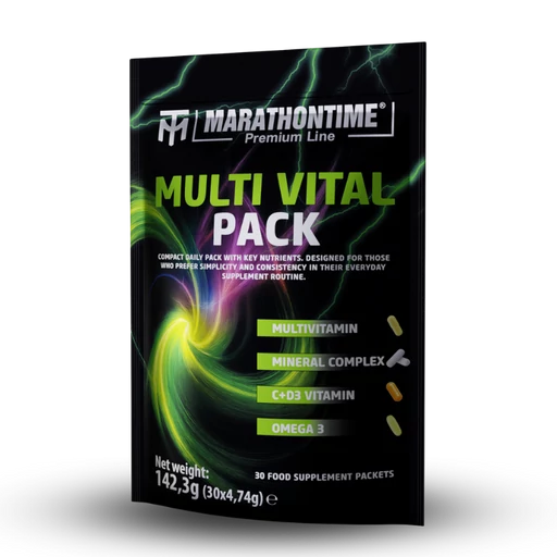 Marathontime Multivital Pack – daily supplement pack, 30 sachets
