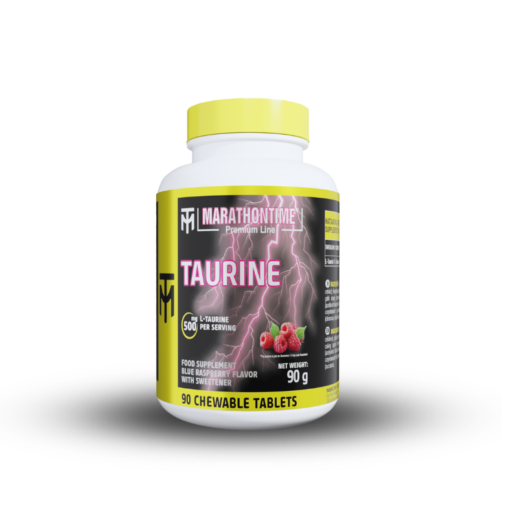 MT Taurine 500 mg Blue Raspberry 90 chewable tab EU