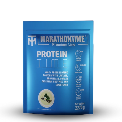 Protein Time Laktázenzimmel Dúsított fehérje Vanília íz 2270g