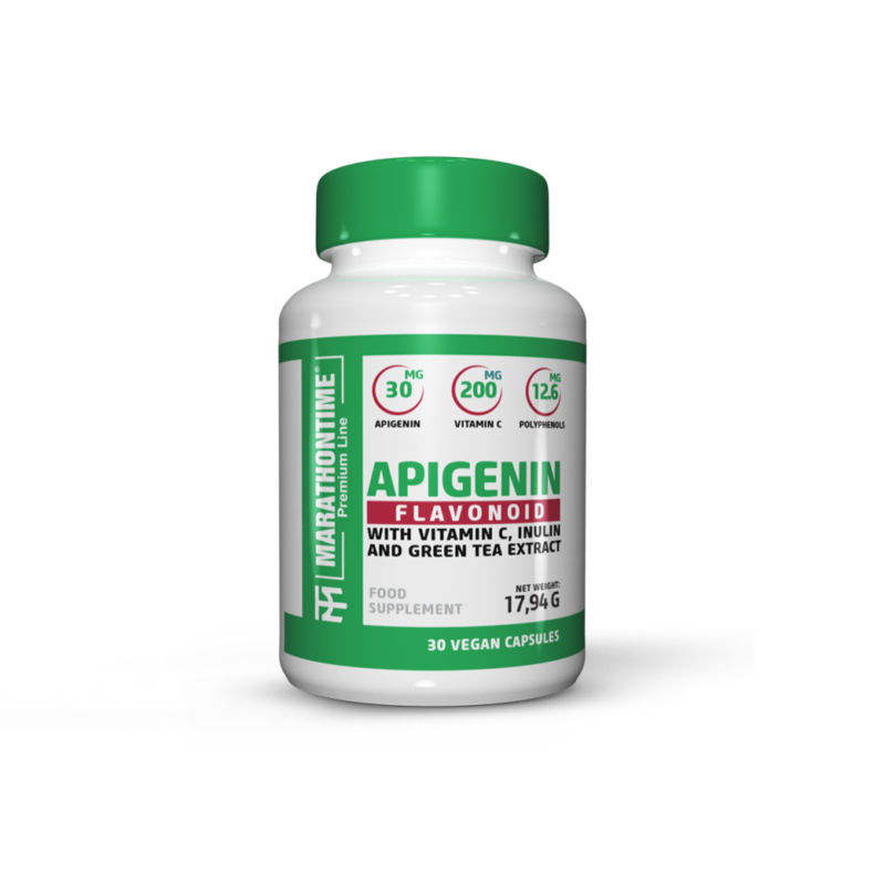 Apigenin C-vitaminnal, Inulinnal és Zöld tea kivonattal