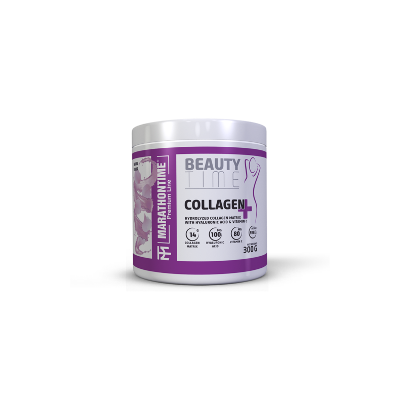 Collagen Plus 300g Sakura íz  új formula étrend-kiegészítő Marathontime prémium minőség