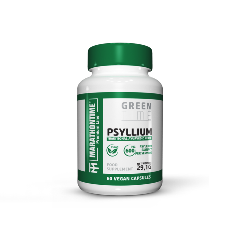 Psyllium - Plantain seed husk vegan capsule