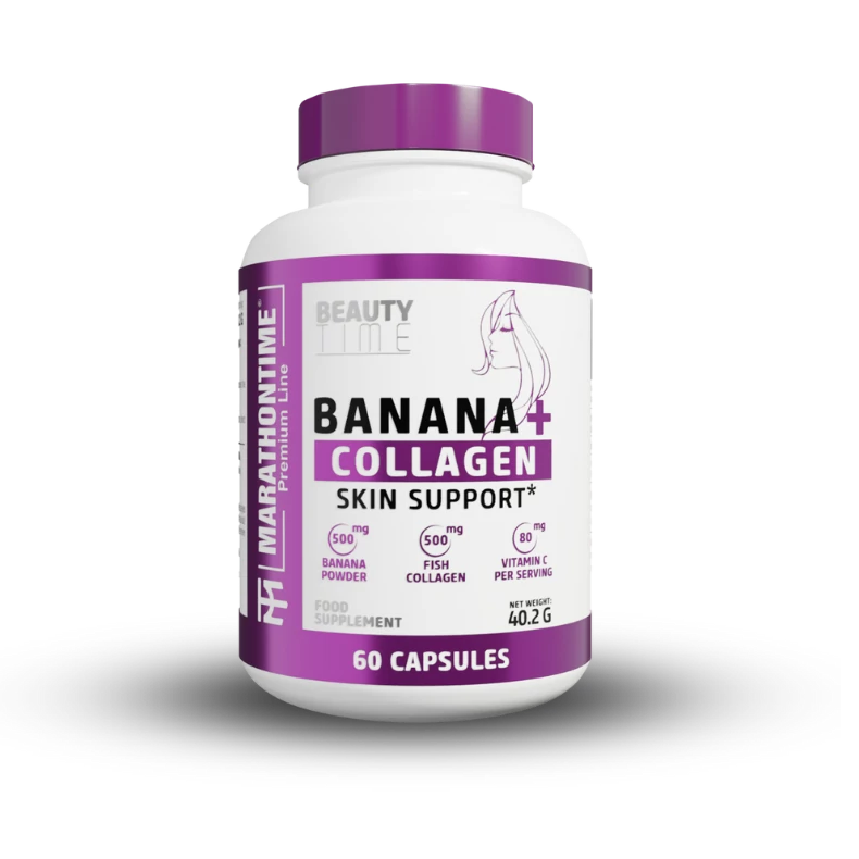 Banana powder + Marine collagen capsule