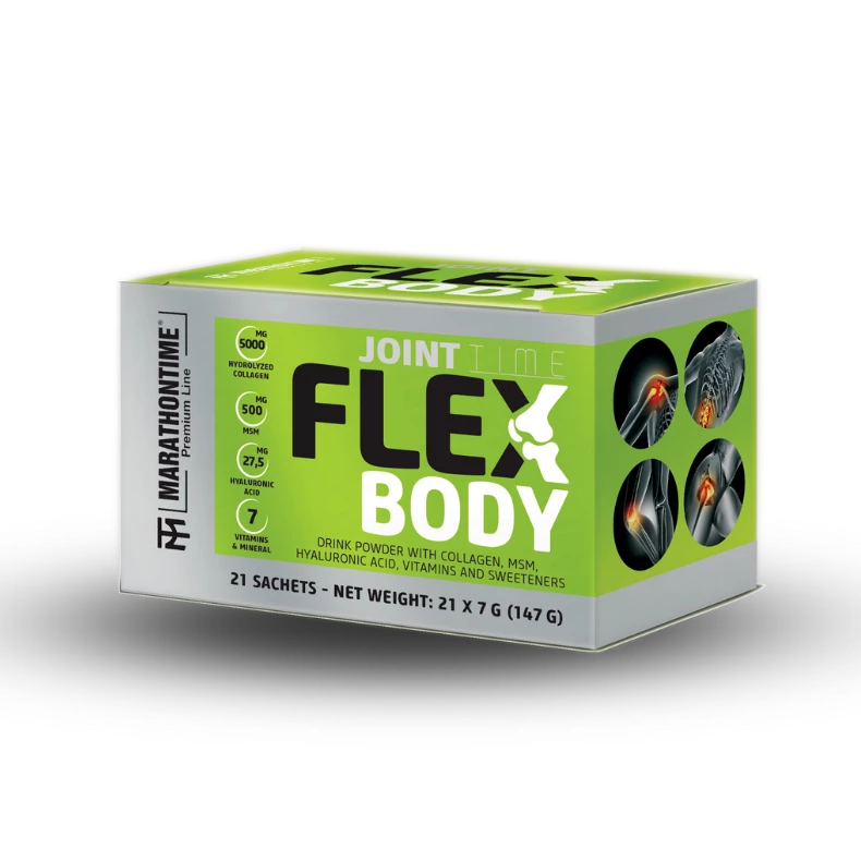 Flex-Body - Ízületvédő kollagén, hialuronsavval, MSM-el és vitaminokkal