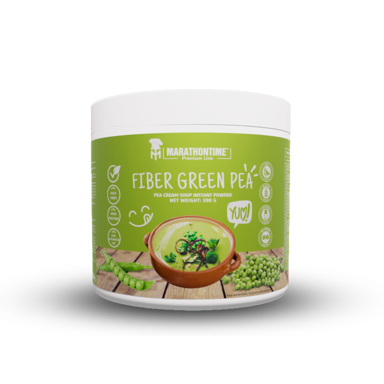 Green peas - Fiber-rich, protein-rich pea cream soup - 300g.