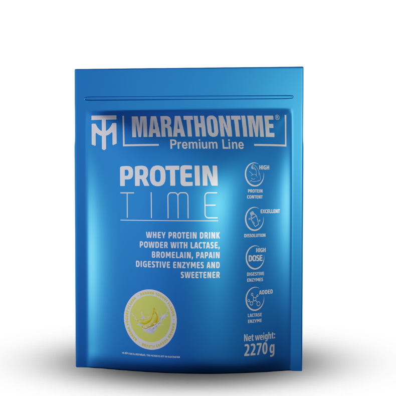 Protein Time Laktázenzimmel Dúsított fehérje Banán joghurt íz 2270g