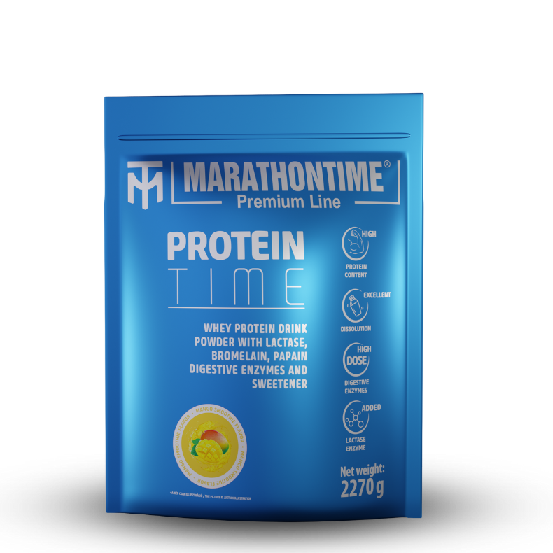 Protein Time Laktázenzimmel Dúsított fehérje Mangó íz 2270g
