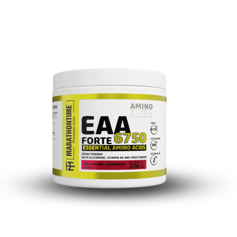 EAA Forte – esszenciális aminosav italpor, L-Glutaminnal, gyümölcsös ízekben