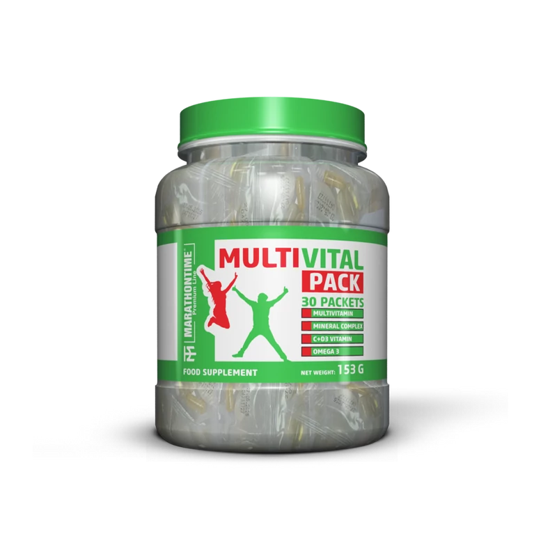 Multivital Pack - Complex vitamin and mineral package (4 capsules/tablets) - 30 servings