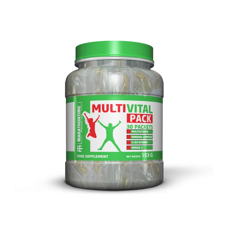 Multivital Pack - Komplex vitamin és ásványi anyag csomag (4 kapszula/tabletta) - 30 adag
