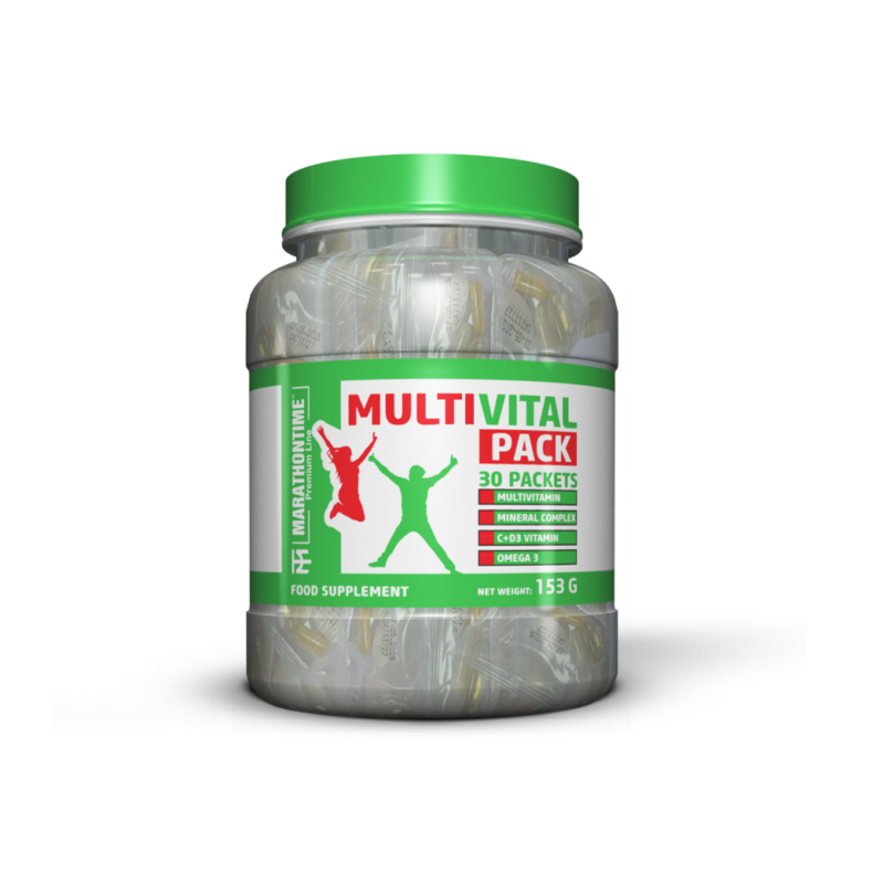Multivital Pack - Complex vitamin and mineral package (4 capsules/tablets) - 30 servings