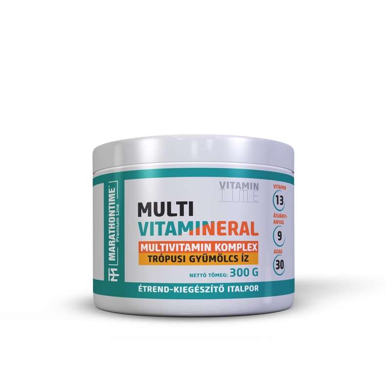 MT Multi Vitamineral italpor 300g Trópusi gyümölcs HU