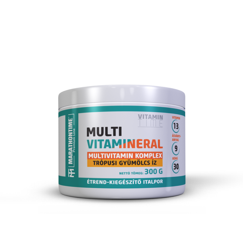 MT Multi Vitamineral italpor 300g Trópusi gyümölcs HU
