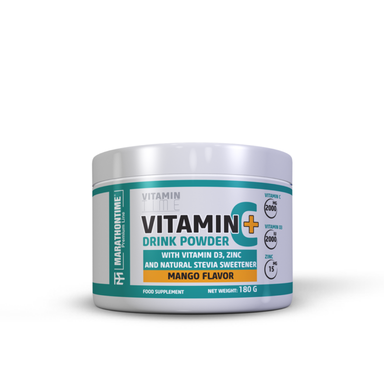 C vitamin  italpor mangó ízben