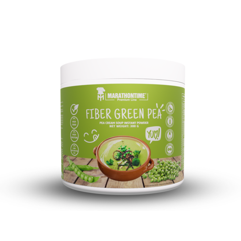 Green peas - Fiber-rich, protein-rich pea cream soup - 300g.
