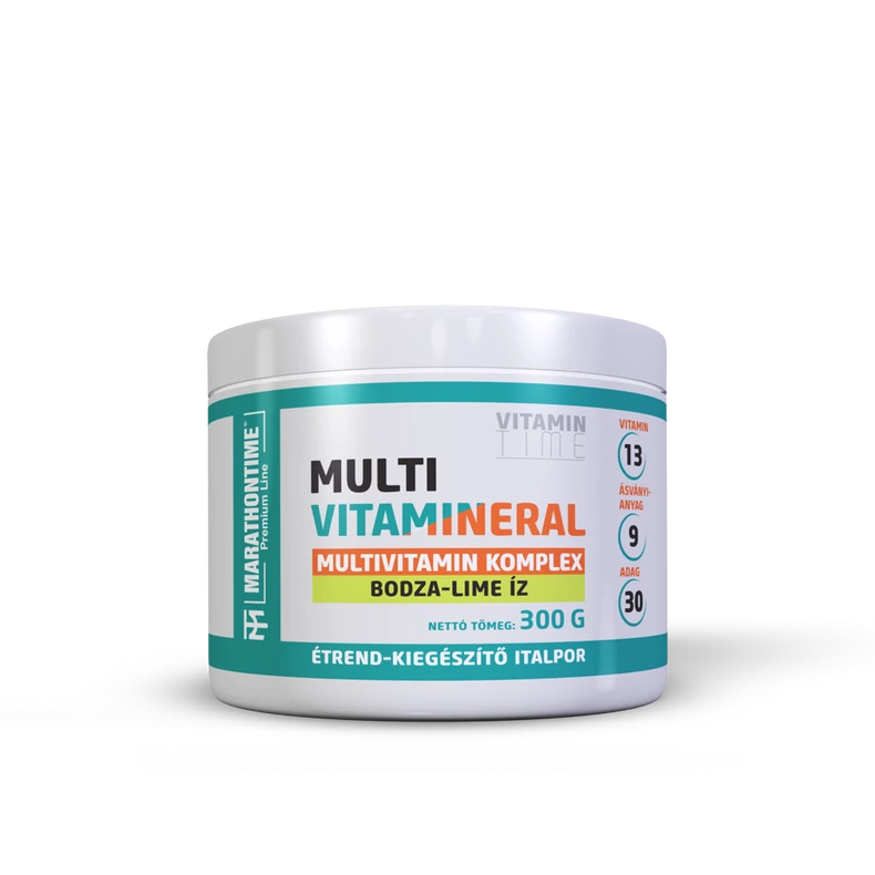 Multivitamin italpor 13 vitaminnal ,10 ásványi anyaggal, Steviával - Bodza-Lime