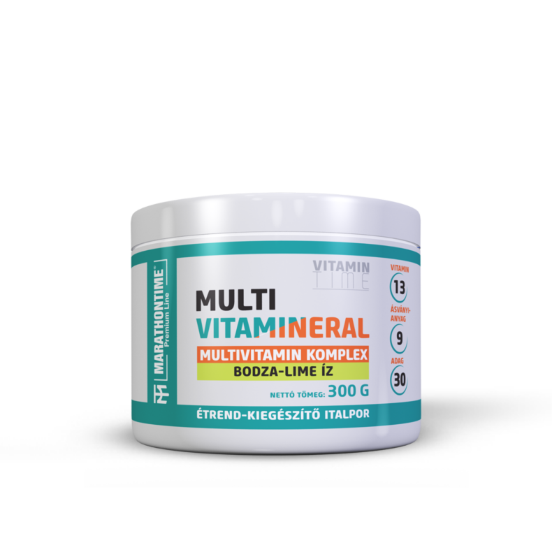 Multivitamin drink powder with 13 vitamins and 10 minerals