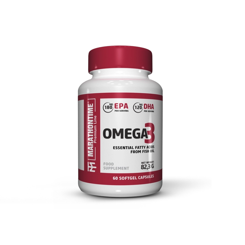 Omega 3   étrend-kiegészítő Marathontime 60db prémium minőség