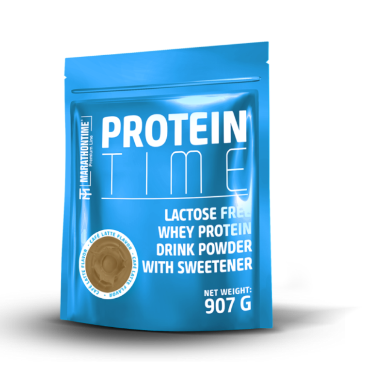 Protein Time protein enriched with lactase enzyme Caffé Latte flavor 907g