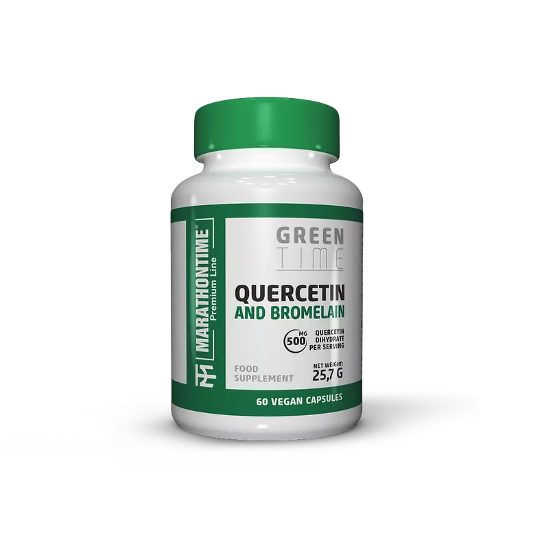 Quercetin és Bromelain  új formula étrend-kiegészítő Marathontime prémium minőség